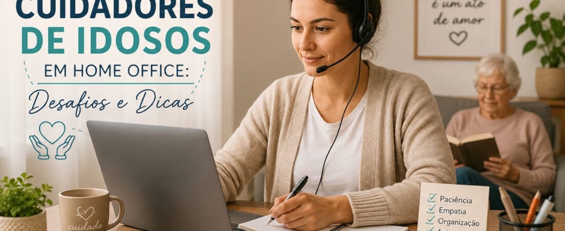 Produtividade no Home Office: Como Equilibrar Trabalho e Cuidados com Idosos sem Pisar no Freio