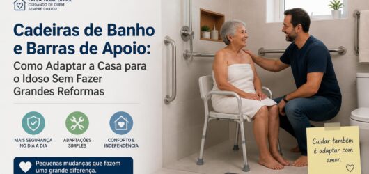 Cadeiras de Banho e Barras de Apoio: Como Adaptar a Casa para o Idoso Sem Fazer Grandes Reformas